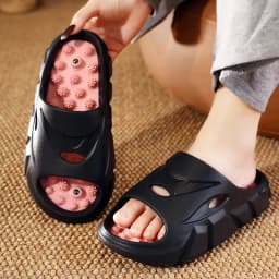 Acupressure Slippers for Women, Summer Massage Shoes, Foot Acupoint Health Care, Casual Sandals, Home Wear, Beach Sandals