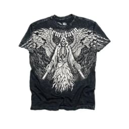 90s Melancholic Style Summer 3D Print Large-sized Men's T-shirt Quick-drying and Breathable Suitable for Outdoor Activities