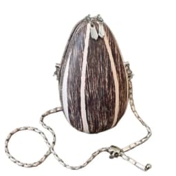 Novelty Sunflower Seed Crossbody Bag Cute 3D Seed-Shaped Chain Purse Funny Design Sense Fashion Mini Shoulder Bag for Women