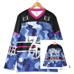Spring Summer Men's Long-Sleeved Top Zeds Dead Rave Jersey Skeleton Hands Hockey Shirt Dubstep Festival Outfit Quick-drying Top