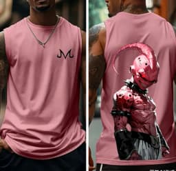 Summer New Japanese Anime Special Edition Men's and Women's Casual Basketball Suit Children's Y2K Loose Tank Top