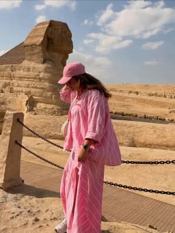 Woman Fashion Stripes Pink Skirt Sets Or Spring Female Single Breasted Full Sleeves Shirts Or Lady Chic Side Split Long Skirts