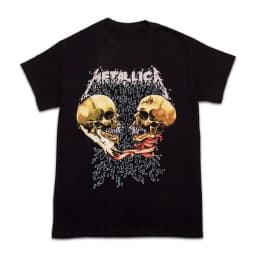 2026 Metallica Band T-Shirt 100% Cotton Graphic Tee Men Women Summer Streetwear Top
