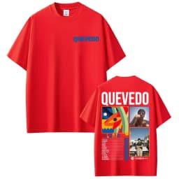 Rapper Quevedo 2026 EL BAIFO Graphic T-shirts for Men Women Harajuku Vintage Gothic T Shirt Casual 100% Cotton Oversized T-shirt