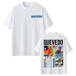 Rapper Quevedo 2026 EL BAIFO Graphic T-shirts for Men Women Harajuku Vintage Gothic T Shirt Casual 100% Cotton Oversized T-shirt