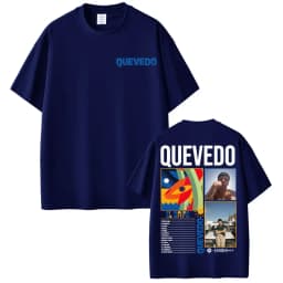 Rapper Quevedo 2026 EL BAIFO Graphic T-shirts for Men Women Harajuku Vintage Gothic T Shirt Casual 100% Cotton Oversized T-shirt