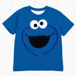 Sesame Street Toddler Boy Girl T-Shirts Elmo Oscar Big Bird Cookie Monster Cute Cartoon Character Men's Shirts Woman t-shirts