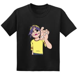 Teenager Gorillaz Print T-shirts Children Summer Fashion Casual Tops For Boys Girls Kids Comfortable Short Sleeve T-shirts