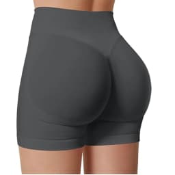 Seamless Women's Gym Yoga Exercise Pants High Waist Peach Hip Solid Color Tight Sexy Shorts Fitness Leggings