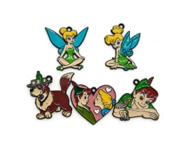 10 pcs Cartoon Enamel Charms Pendants for Jewelry Making Necklaces Earrings Braceltes DIY Crafts Gifts