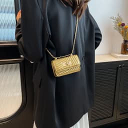 2026 5 Color NEW Design Bags for Women, Trendy New Western-style Chain Mini Crossbody Bags, Fashionable Temperament Bags