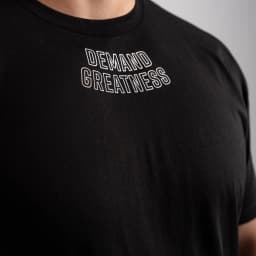2026 New GYM Demand Greatness True-Fit Men's Meet Shirt High-end Luxury Unisex Style Both of Men and Women