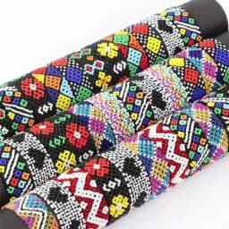 6/12Pcs/Lot Fashion Charm Bohemian Elegant Multicolor Elastic Beaded Bracelets For Women Men Handmade Geometry Pattern Jewelry