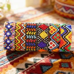 6/12Pcs/Lot Fashion Charm Bohemian Elegant Multicolor Elastic Beaded Bracelets For Women Men Handmade Geometry Pattern Jewelry