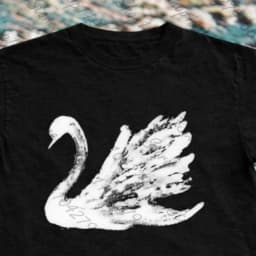 Rabbit Baby Short Sleeve Top Gothic Street T-shirt Women's Leisure Basic T-shirt Casual Print Letter Top Girls' Gothic EMO 90s