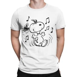 Men Women Snoopy Woodstock T Shirts Cartoon 100% Cotton Clothing Amazing Short Sleeve Round Collar Tees Classic T-Shirts