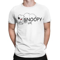 Men Women Snoopy Woodstock T Shirts Cartoon 100% Cotton Clothing Amazing Short Sleeve Round Collar Tees Classic T-Shirts