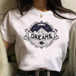 A Court of Thorns and Roses Literary Fiction Velaris City of Starlight Vintage Shirt SJM Merch Harajuku Sleeve Aesthetic Clothes