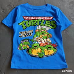 Nickelodeon Bestseller: Nick - Teenage Mutant Ninja Turtles 100% Cotton T-Shirt for Children Aged 3-12 - Cute Cartoon Top