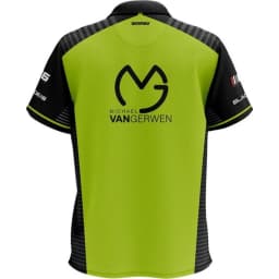 2026 Michael van Gerwen Dartshirt Official dart competition jersey Summer Sports Men's T-Shirt Children's Clothing Tee