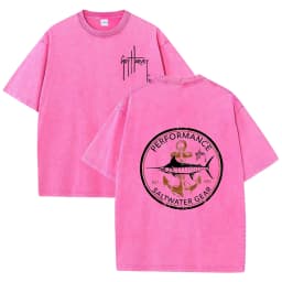 Washed Cotton Short Sleeve T-Shirt for Men | Vintage Washed Loose Fit Tee High Street Summer Tops Streetwear Hip Hop Style