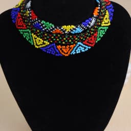 5/10Pcs/Lot Fashion Elegant Charm Ethnic Resin Beads Multicolor Elastic Necklaces For Women Boho Multilayer Jewelry Party Gifts