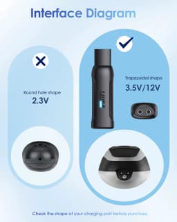 12V/3.5V Upgrade Type-C Shaver Charger Adapter for Braun 3/5/6/7/9/XT5 Series Electric Shaver, Razor Charger Converter
