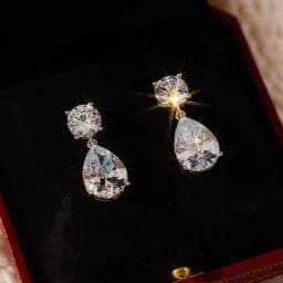 SG 3CT 925 Sterling Silver Moissanite Earrings For Women Men Zircon Drop Earrings Minimalist Fine Jewelry D VVS1 Diamond Gift