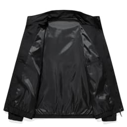 Spring Autumn New Baseball Collar Short Loose Solid Color Jacket Men Business Casual Thin Coat Trend Windbreaker Zipper Jacket