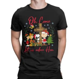 Snoopy Charlie Moonlit Cycling T Shirts for Men Women Cotton Vintage T-Shirt Round Neck Tee Shirt Short Sleeve Clothing