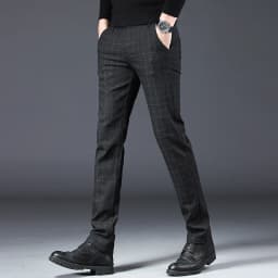 Men's Casual Pants Spring Summer New Cotton Linen Trousers Overalls Business Slim Fit Straight Pants Daily All-match Men's Pants