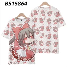 Summer Game TouHou Project Yakumo Yukari Print T Shirts 3D Printed Men/Women Short Sleeve Cartoon T-Shirt Fashion Harajuku Tops