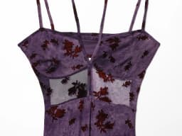 European and American style 2026 spring/summer new French high-end style spicy girl sexy backless plush silk mesh long dress