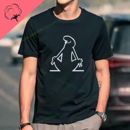 S-5XL La Linea The Line Osvaldo Cavandoli TV Men's And Women's Style Street T-shirt Summer Fashion Casual 100% Cotton T-shirt