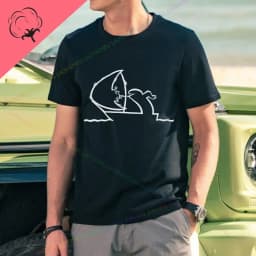 S-5XL La Linea The Line Osvaldo Cavandoli TV Men's And Women's Style Street T-shirt Summer Fashion Casual 100% Cotton T-shirt