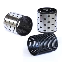 6pcs/set Aluminum Core Thermal Hair Rollers Fast Heating Ceramic Ionic Hook & Loop Air Bang Magic Sleep Curl Bar 60mm 1949