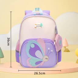 SUN EIGHT 2026 New Cartoon Backpacks Small Satchel For Kindergarden Students Strong Fabric