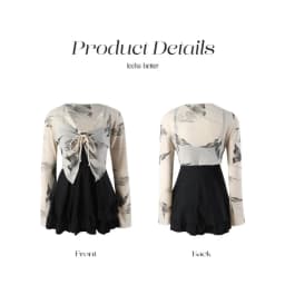 New Plus Size Swimsuit for Women Conservative and Slightly Chubby Butterfly Style Popular Slimming Swimsuit Fashion Long Sleeved
