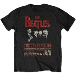 2026 Summer New Beatles Cavern '63 Retro Beatles Lennon Short-sleeved Men Women T-shirt Hip Hop Streetwear Oversized Tshirt