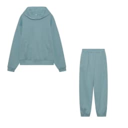 2026 Trend Casual Fashion Thickened Long-Sleeved Sweater And Pants Two-Piece Set with Cap for Women