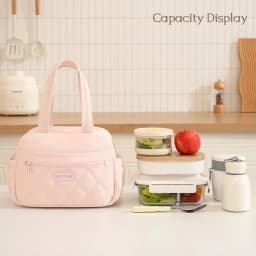 New Thickened Lunch Bag Reusable Large Capacity Insulated Lunch Tote Bag Leakproof Multi-functional Insulated Handbag