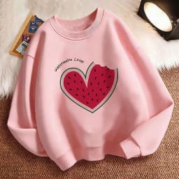 O-neck Pullover Sweet Watermelon Lover Printed Hoodie Kids Y2k Children's Sweatshirt Hoody Girls Casual Hoodies Hip Hop Clothes