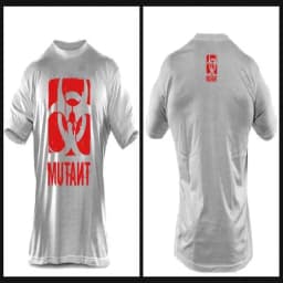 2026 GYM New Fitness Short Sleeve Male Mutant Warcraft Iron Soul Cotton Sports T-shirt Running Leisure Summer Fitness Clothes
