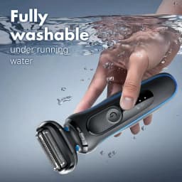 Adapted for 53B Series 5/6 Replacement Head Compatible with Electric Shaver Razor 5018s, 5020s, 5031s, 5050cs, 6072cc,Black