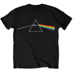 Pink Floyd Dark Side of The Moon Album Graphic Print Men's and Women's Loose Short Sleeved T-shirt Casual Luxury Clothing 2026