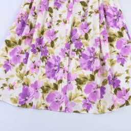 European and American style spring and summer new women's clothing with waist belt and flower print medium long dress