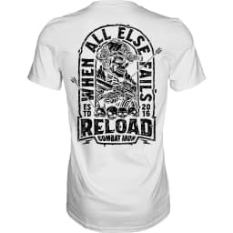 When All Else Fails, Reload Men's T-Shirt - Combat Iron Military T-shirt - Suitable for Sports Wear Pure Cotton