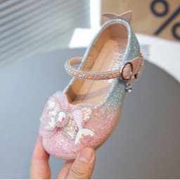 2026 Fashion Elegant Soft Sole Anti-slippery Versatile Dress Leather Shoe for Party Autumn New Children Princess Shoes for Girls