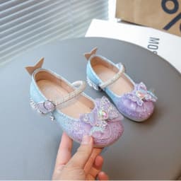 2026 Fashion Elegant Soft Sole Anti-slippery Versatile Dress Leather Shoe for Party Autumn New Children Princess Shoes for Girls