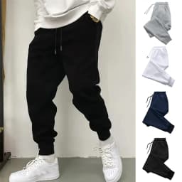 Solid Color Mens Sweatpants Best Seller Casual Pants Outdoor Sports Jogging Pants Daily Running Trousers Gym Fitness Sportswear